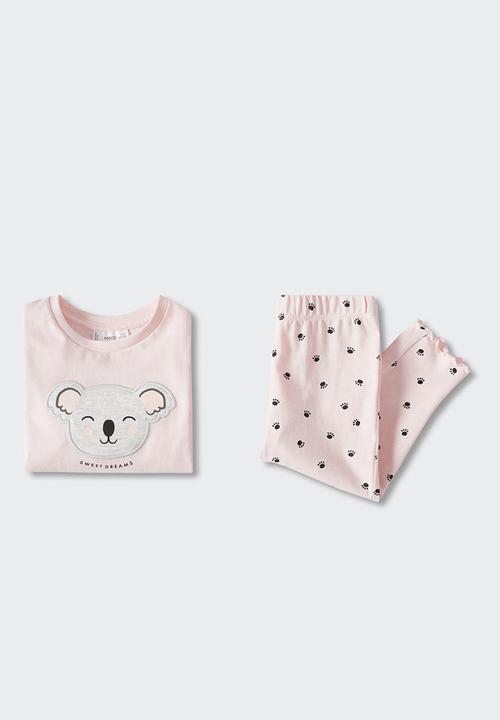 MANGO - Pyjamas  koala - pink