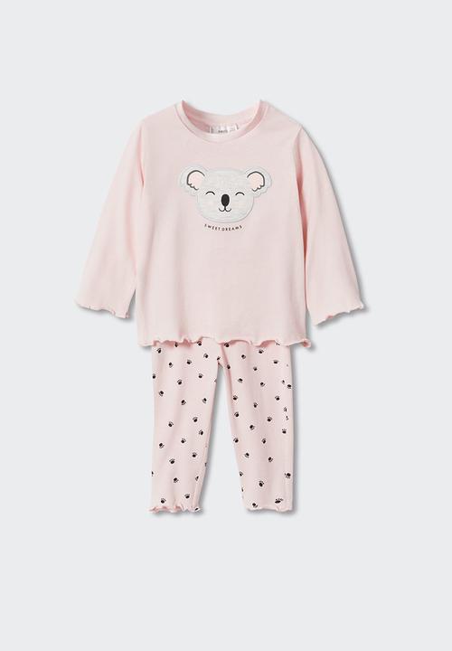 MANGO - Pyjamas  koala - pink