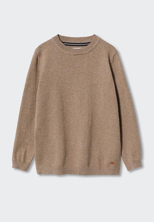 MANGO - Sweater  hugo - brown