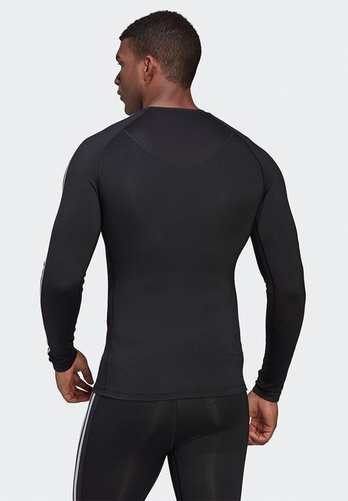 adidas Performance - Tf 3s long sleeve tee - black