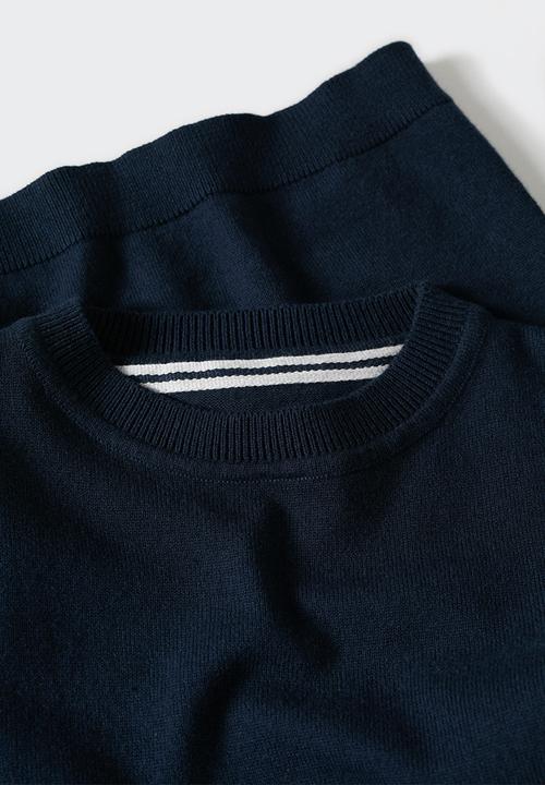 MANGO - Sweater  hugo - navy