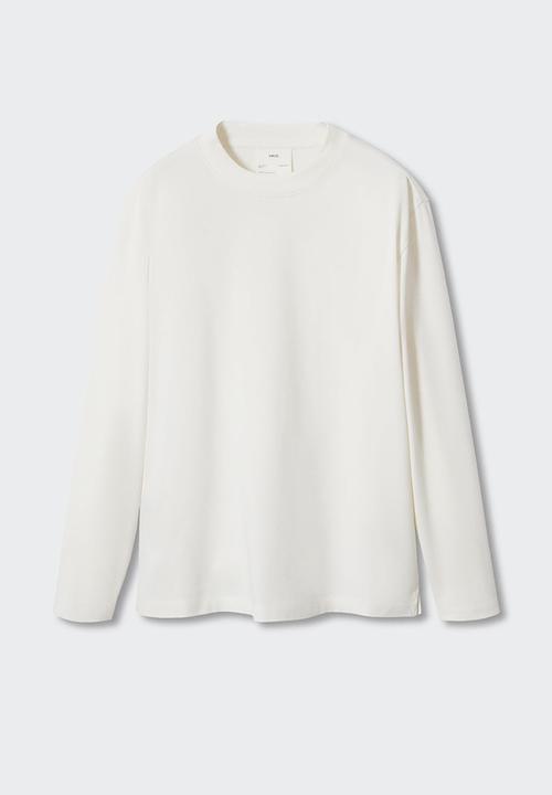 MANGO - T-shirt gareth - off white