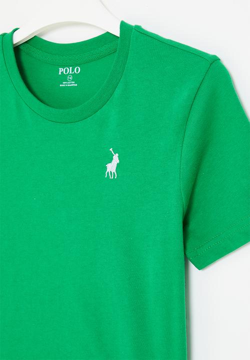 POLO - Boys classic short sleeve tee - green