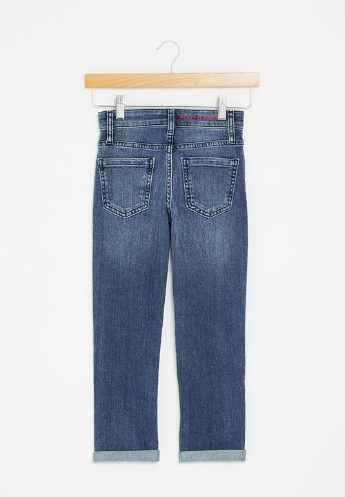 POLO - Boys pjc slim fit jean - medium wash