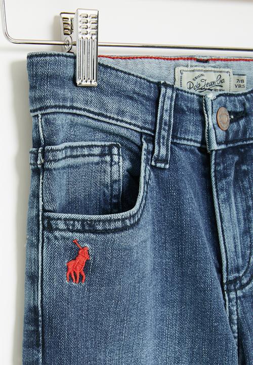 POLO - Boys pjc slim fit jean - medium wash