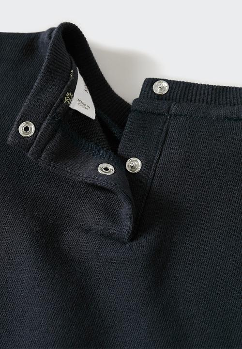 MANGO - Dress leo - navy