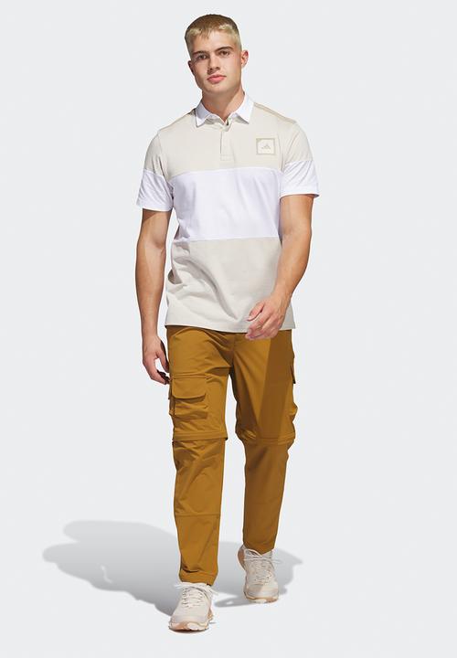 adidas Performance - Adicross zip-off golf pants - bronze strata