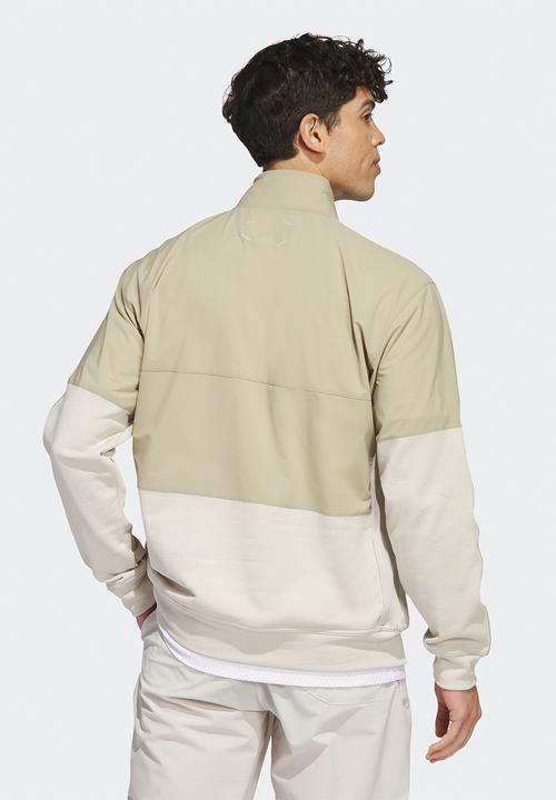 adidas Performance - Adicross 1/2-Zip golf anorak- hemp