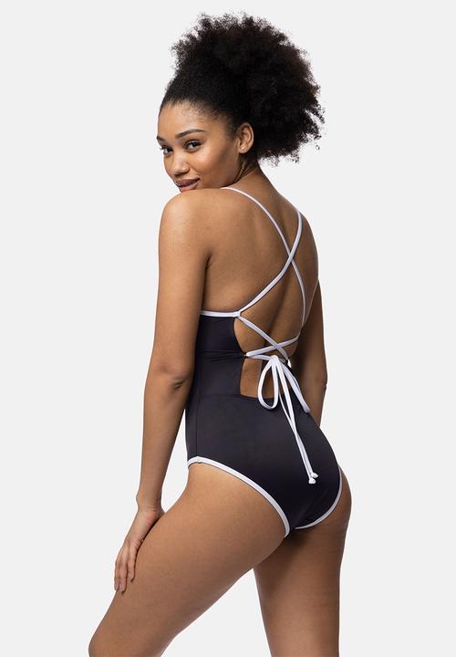 DORINA - Bandol swimsuit - black