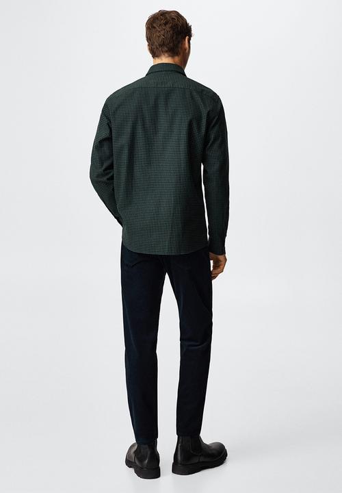 MANGO - T-shirt gareth - navy 