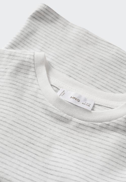 MANGO - T-shirt  ivan - grey
