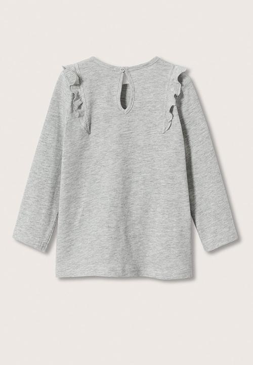 MANGO - T-shirt  italy - grey