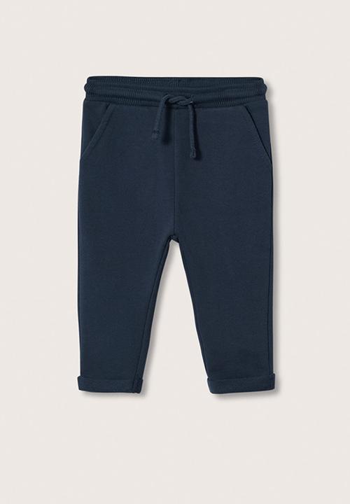 MANGO - Trousers  vienab - navy
