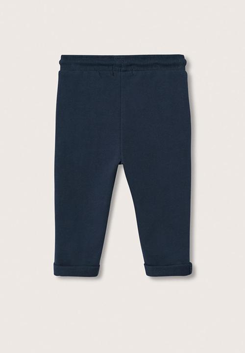 MANGO - Trousers  vienab - navy