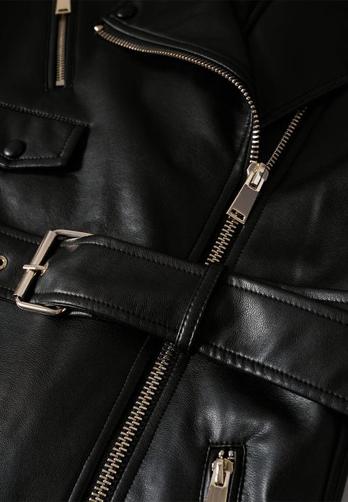 MANGO - Trench coat doctor - black