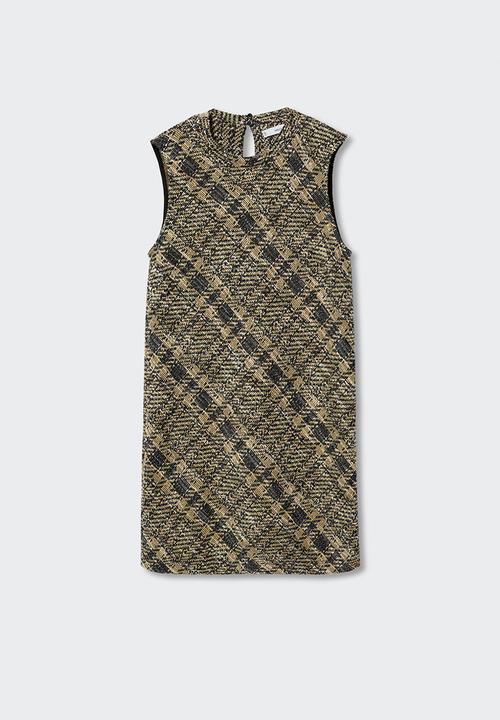 MANGO - Dungaree dress julie - yellow