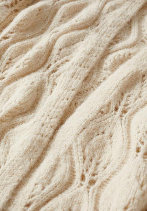 MANGO - Cardigan hadidi - beige