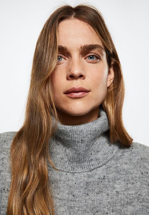 MANGO - Sweater natalie - medium grey