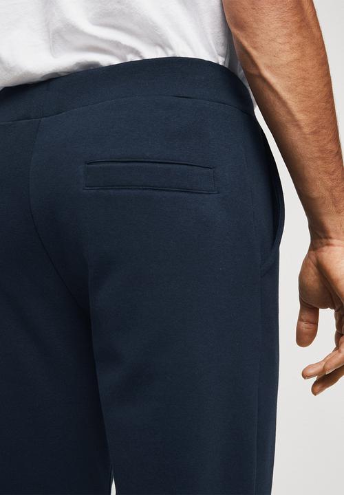 MANGO - Trousers cohen - navy