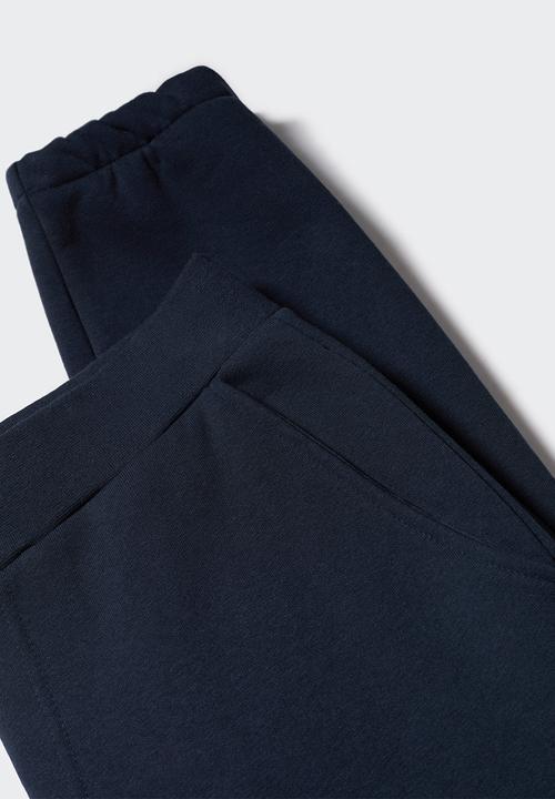 MANGO - Trousers cohen - navy