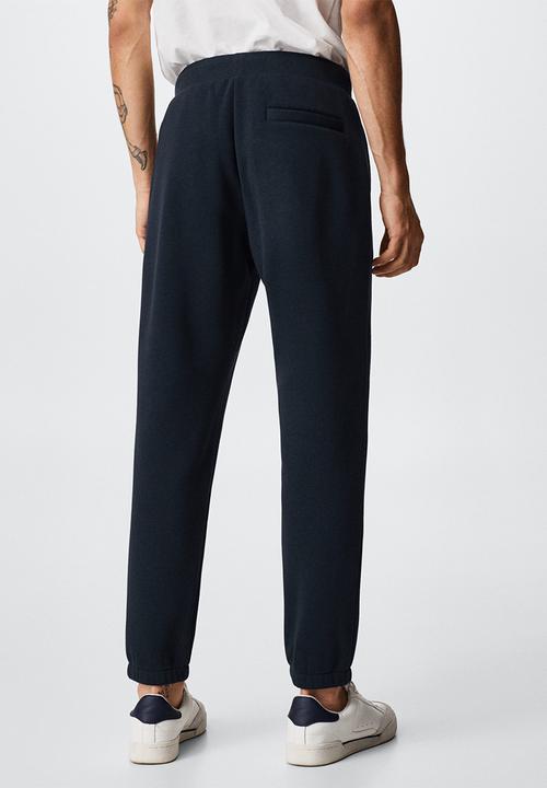 MANGO - Trousers cohen - navy