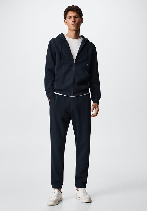 MANGO - Trousers cohen - navy