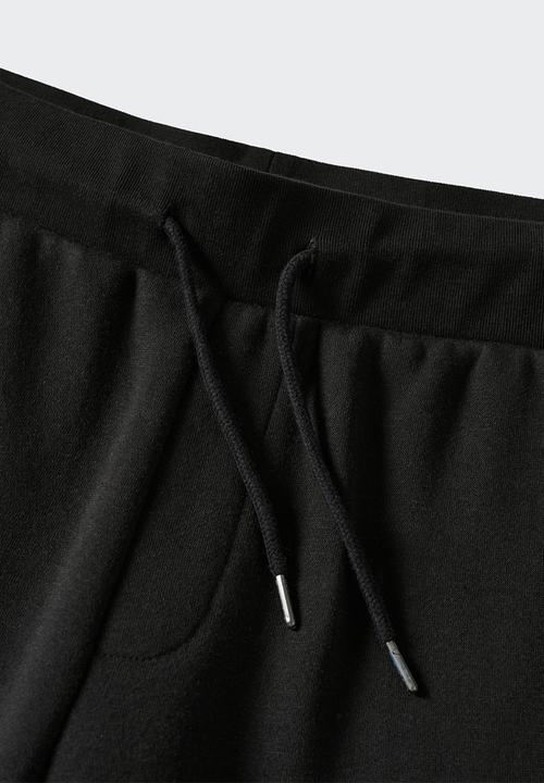MANGO - Trousers cohen - black