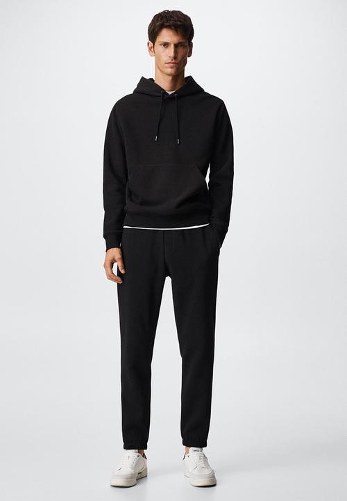 MANGO - Trousers cohen - black