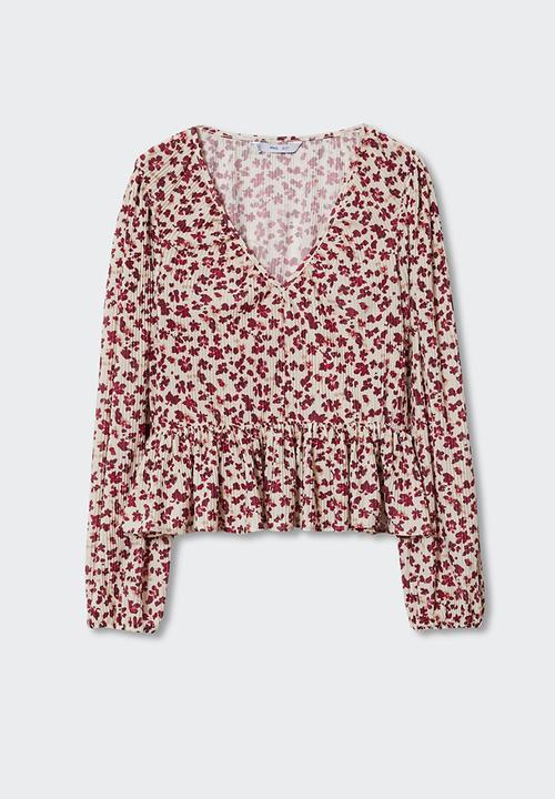 MANGO - Blouse blulinda - light beige