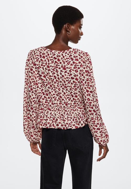 MANGO - Blouse blulinda - light beige