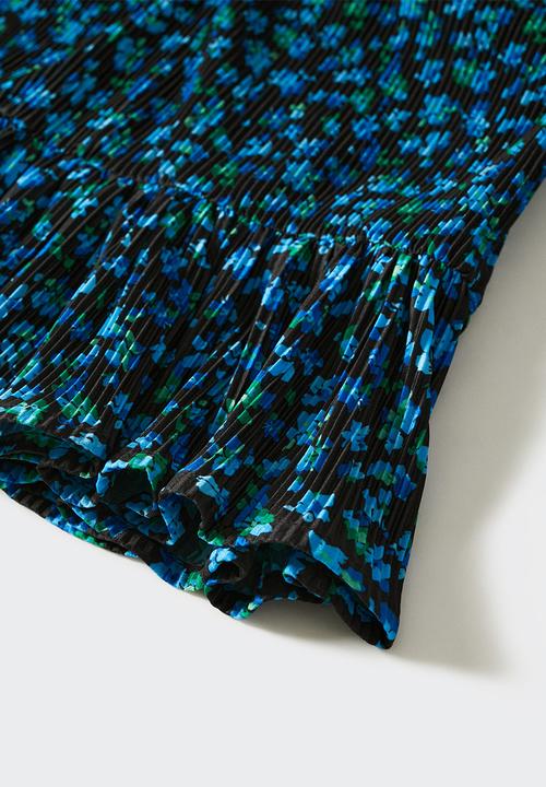 MANGO - Blouse blulinda - mid blue