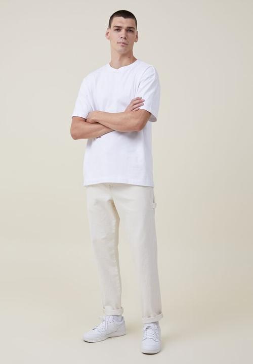 Cotton On - Relaxed tapered jean - worker natural
