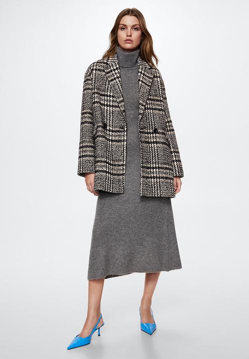 MANGO - Coat mosca - multi