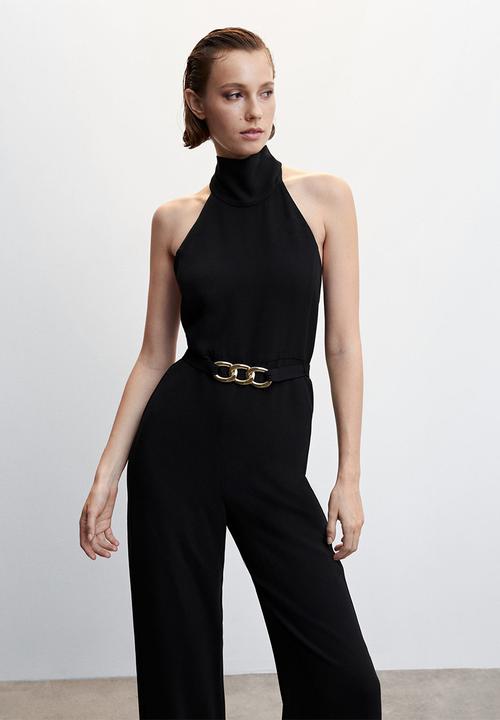 MANGO - One-piece suit cuca - black