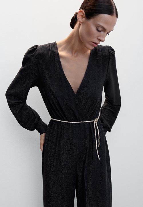 MANGO - Jumpsuit xluri - open grey