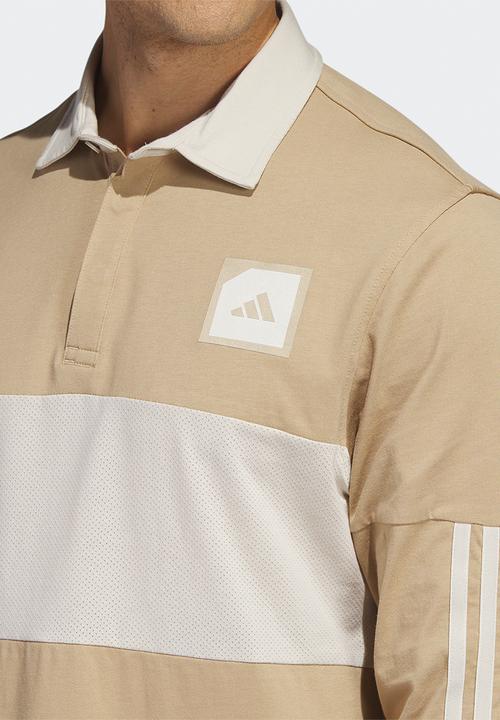 adidas Performance - Adicross LS golf polo shirt - hemp