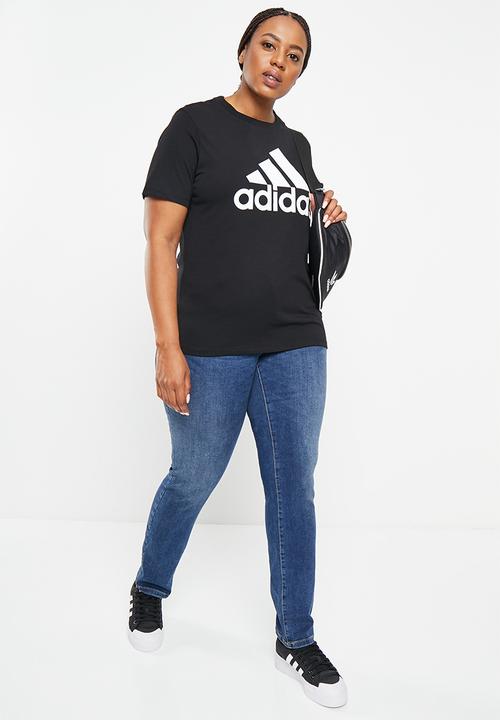 adidas Performance - Plus w bl t 3 - black & white