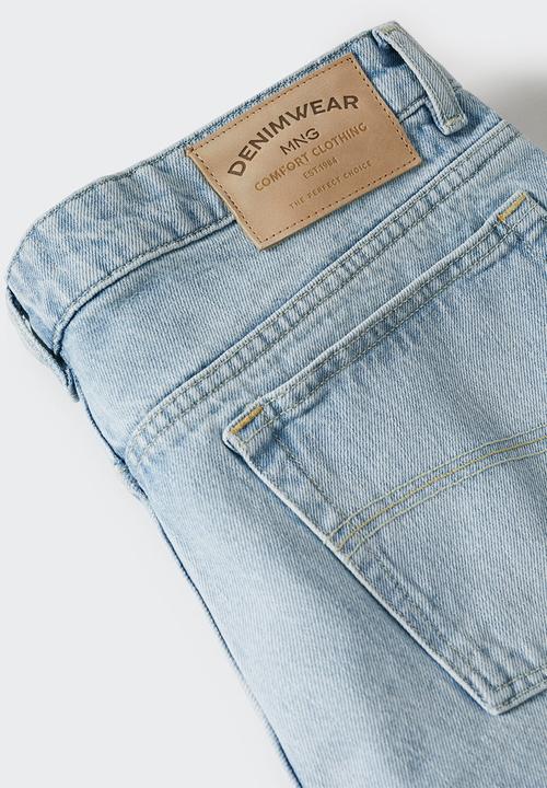 MANGO - Jeans hillary - light blue