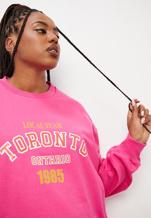Blake - City graphic - cerise