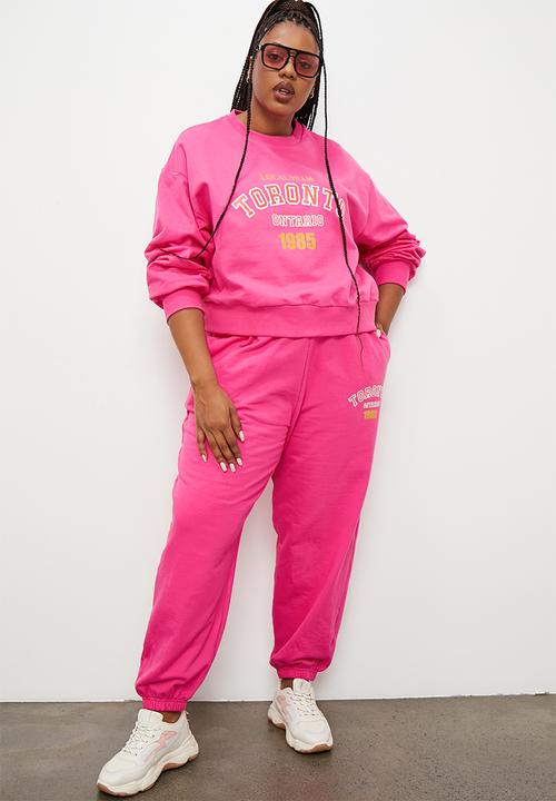 Blake - City graphic - cerise