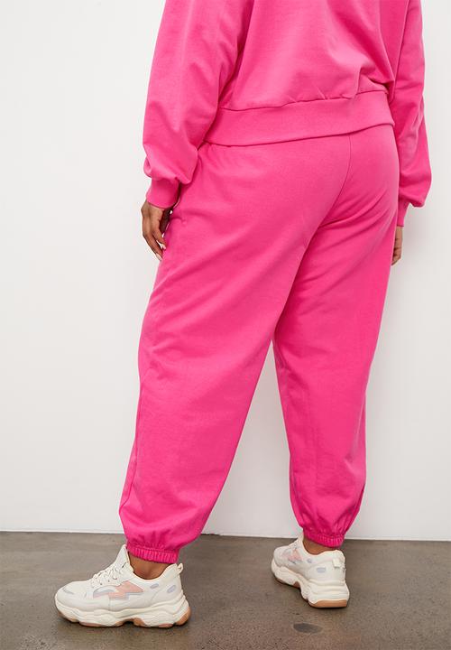 Blake - Graphic trackpants - cerise
