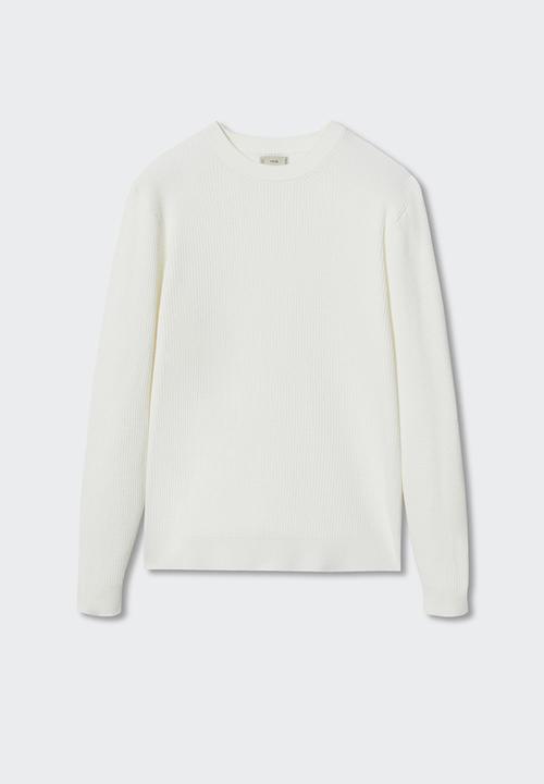 MANGO - Sweater londra - white