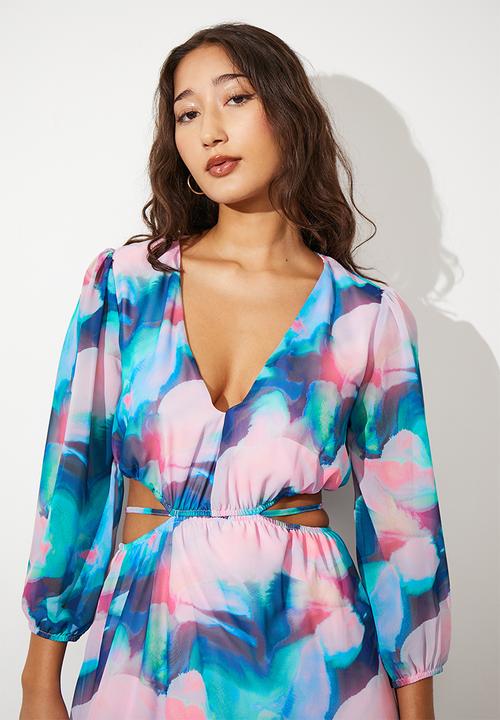 Superbalist - Cutout chiffon maxi - soft focus