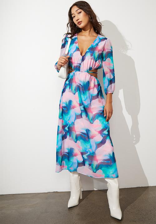 Superbalist - Cutout chiffon maxi - soft focus