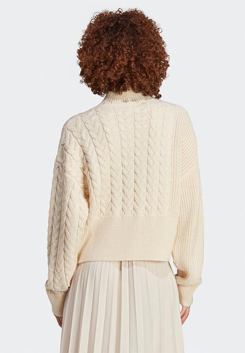 adidas Originals - Knitted jumper - wonder white