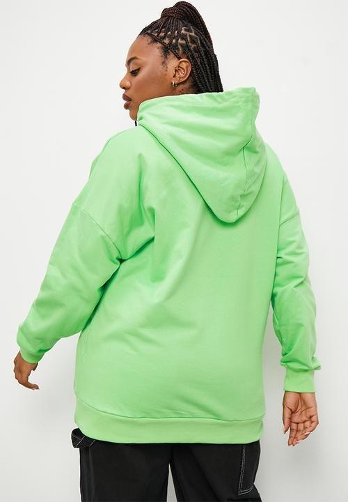 Blake - Slouch hoodie - lime
