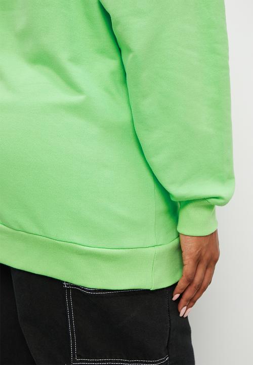 Blake - Slouch hoodie - lime