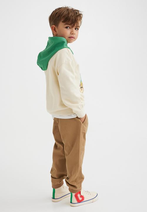 H&M - Adjustable-fit joggers - beige