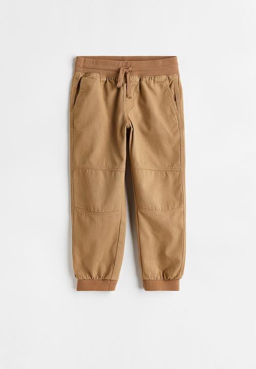 H&M - Adjustable-fit joggers - beige
