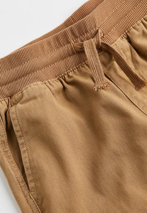 H&M - Adjustable-fit joggers - beige